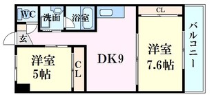 ラフォーレ十日市の物件間取画像